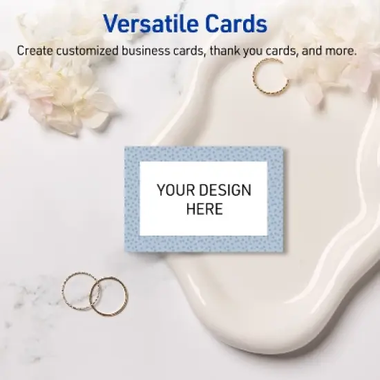 Avery Business Cards, Polka Dots Design, 2" x 3.5", 80ct image {5}