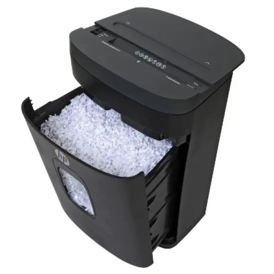 HP Inc. HP-MC125 12-Sheet Microcut Shredder in Gray image {2}