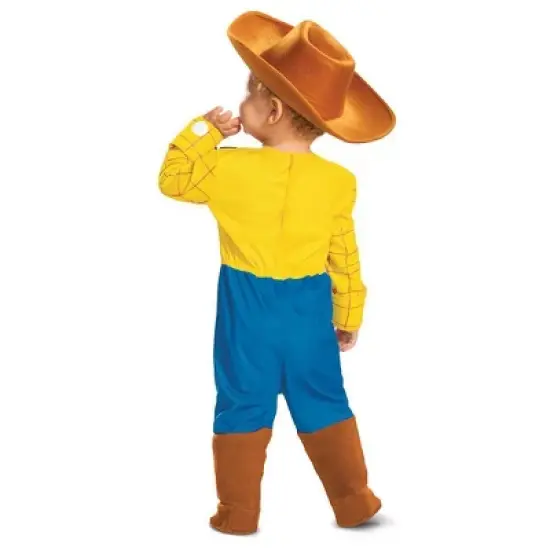 Baby Disney Toy Story Woody Deluxe Halloween Costume Jumpsuit image {2}