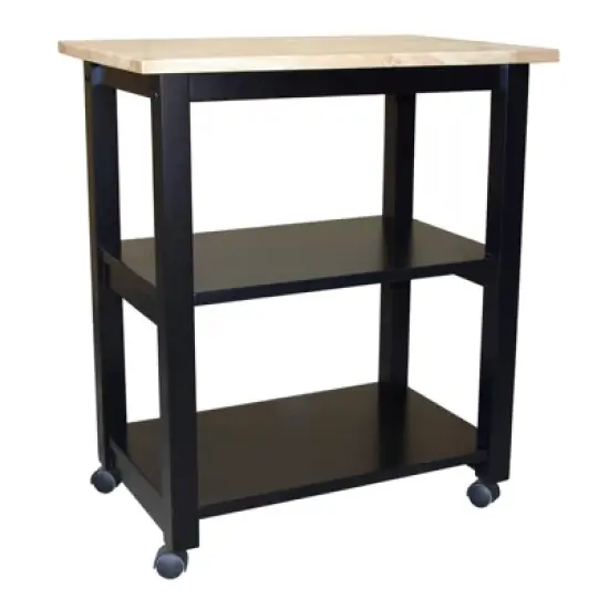 Addison Microwave Cart - International Concepts image {8}