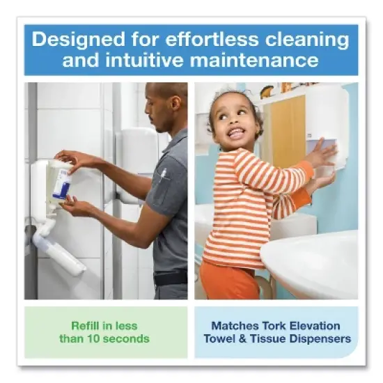 Tork Premium Antibacterial Foam Soap Refill, Unscented, 1 L, 6/Carton image {6}