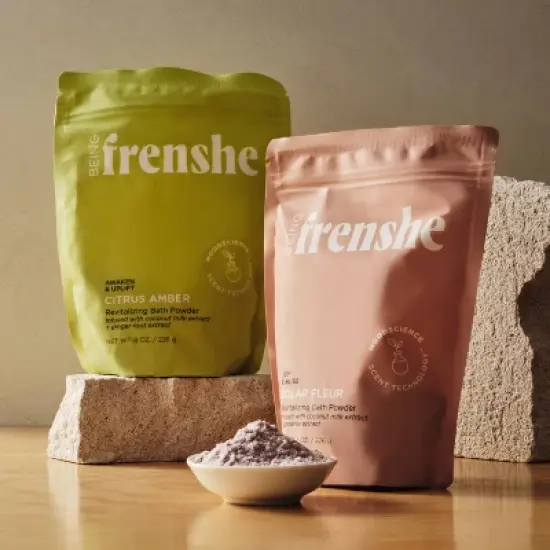 Being Frenshe Revitalizing and Hydrating Bath Soak with Coconut Milk & Gardenia Solar Fleur Floral - 8oz image {5}