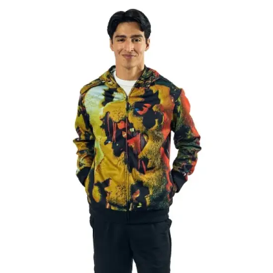 Five Nights At Freddy's Long Sleeve Men's Full-Zip Cosplay Hoodie image {1}