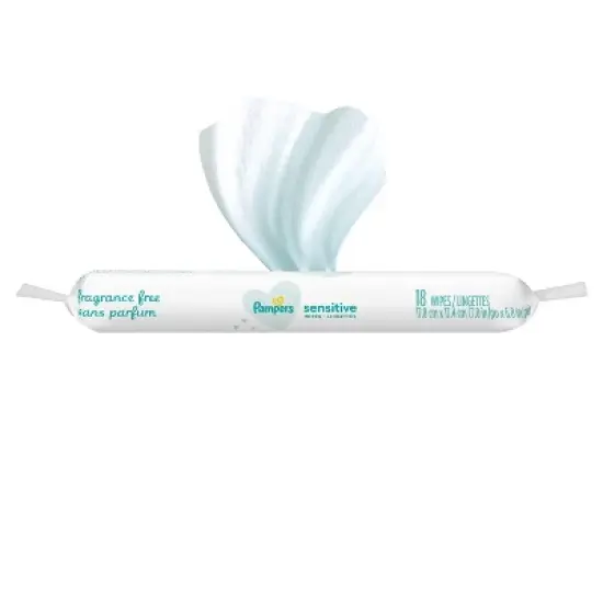 Pampers Sensitive Baby Wipes (Select Count) image {8}