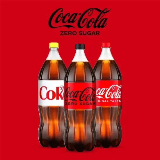 Coca-Cola Zero Sugar Soda - 2 L Bottle image {5}