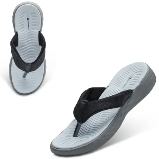 Alpine Swiss Holly Womens Flip Flops Comfortable Walking Thong Sandals Indoor Outdoor Shoes image {5}