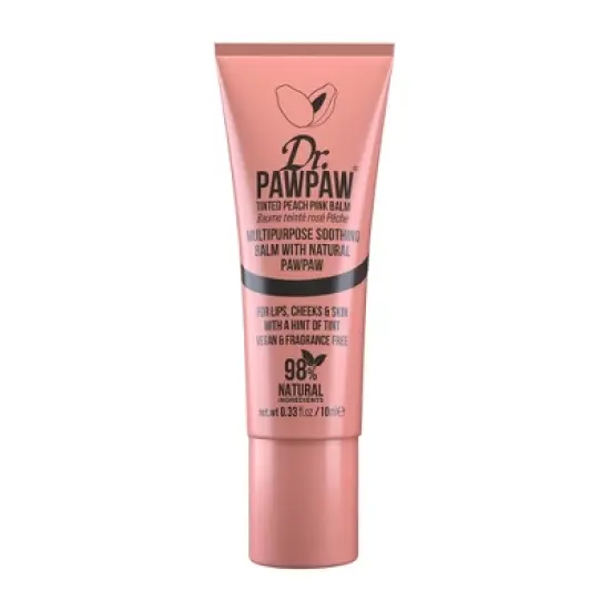 Dr. PawPaw Multipurpose Soothing Tinted Lip Balm - Peach Pink - 0.33 oz image {6}