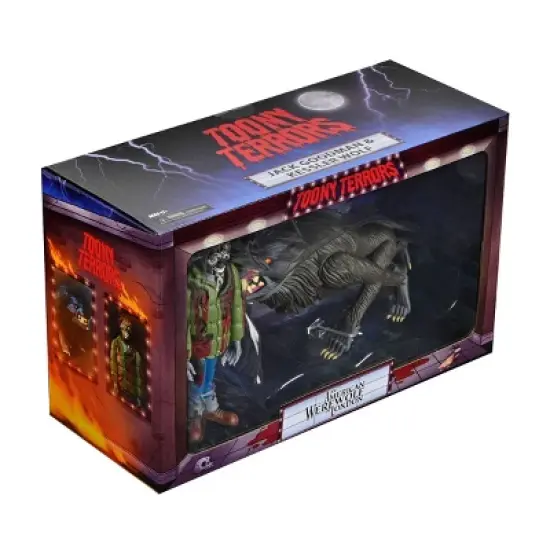An American Werewolf in London Toony Terrors Jack Goodman and Kessler Wolf 6" Action Figure - 2pk image {3}