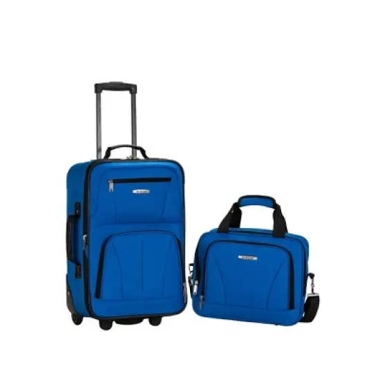Rockland Fashion 2pc Softside Luggage Set image {7}