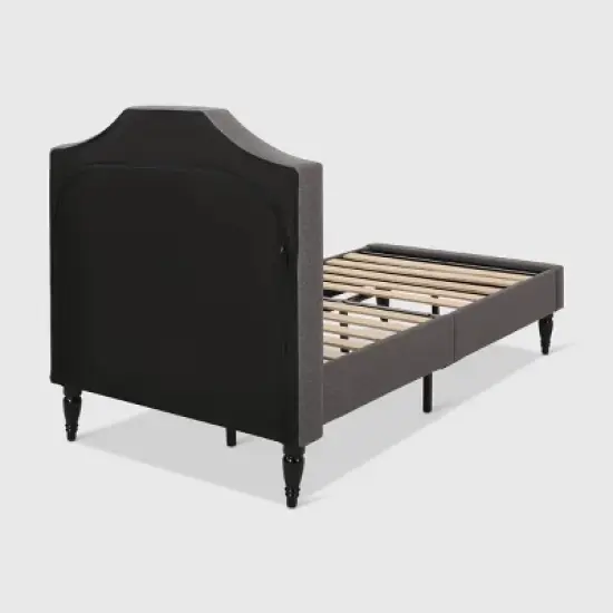 Elinor Contemporary Low Profile Platform Bed - Christopher Knight Home image {4}