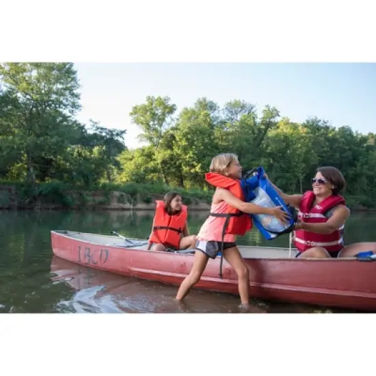 Stansport Waterproof Dry Gear Bag With Clear Front Panel 20L Blue image {4}