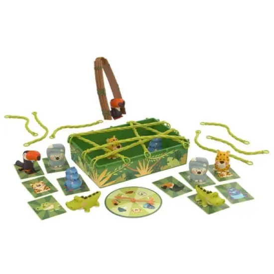 Educational Insights Jungle Rescue Game: Pattern-Focused Board Game for 1-2 Players, Includes Pieces image {2}