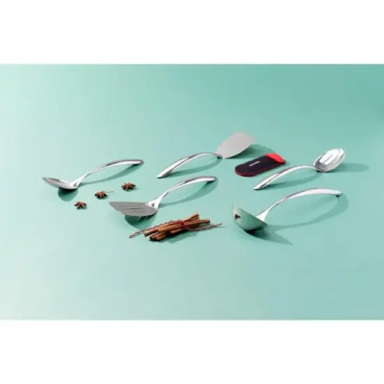 Cuisipro 9.5 Inch Stainless Steel Locking Tempo Tongs image {2}