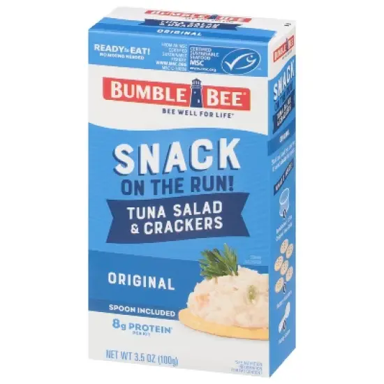 Bumble Bee Tuna Salad with Crackers Snack Kit - 3.5oz image {3}