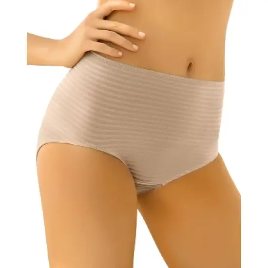 Leonisa  High-Waisted Striped Classic Panty - image {3}