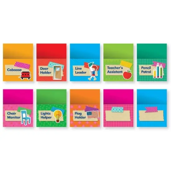 Scholastic Teaching Solutions Tape It Up! Class Jobs Bulletin Board image {2}