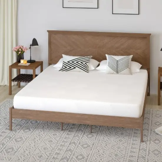 Merrick Lane CertiPUR-US Certified Memory Foam Mattress Infused with Charcoal & Green Tea Cooling Gel image {4}