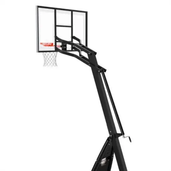 Spalding 54" Glass Portable BEAST Basketball Hoop image {4}