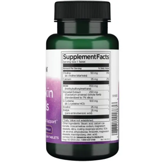 Swanson Hair, Skin & Nails 60 Tabs image {1}