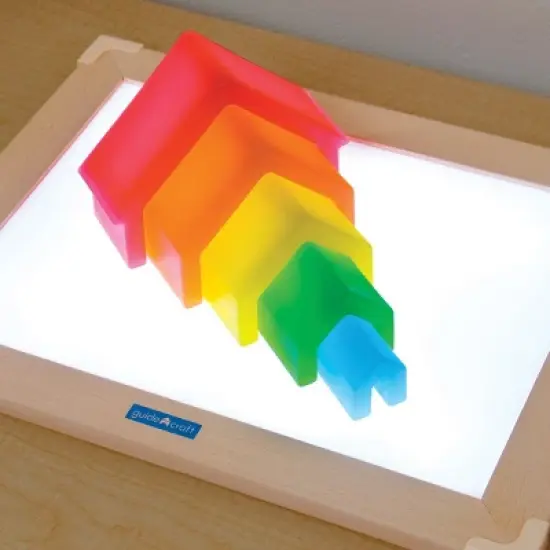 Kaplan  Early Learning Discovery Stackers - Rainbow House - 5 Pieces image {4}