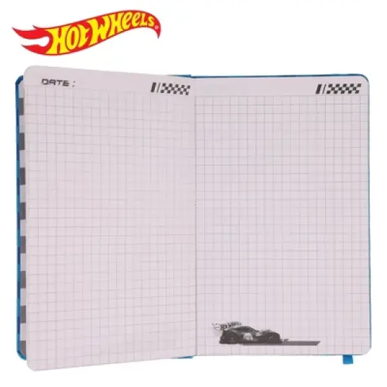 Inkology, LLC Hot Wheels 80-Page Vegan Leather Notebook | 5 x 8 Inches image {3}