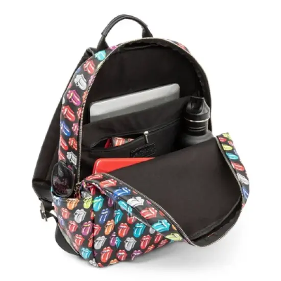 The Rolling Stones Saffiano 14.5" Backpack image {5}