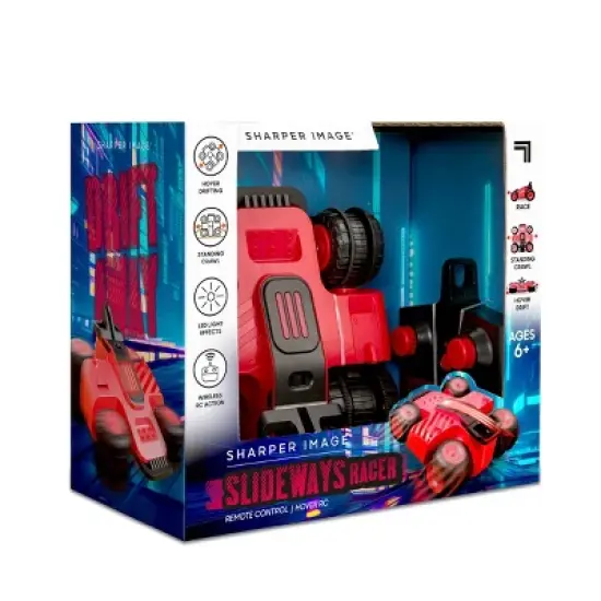 Sharper Image RC Slideways Racer: Technology Focus Remote Control Vehicle, Battery-Powered Plastic Car image {4}