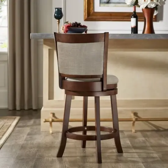 24" Piacenza Swivel Counter Height Barstool - Inspire Q image {2}