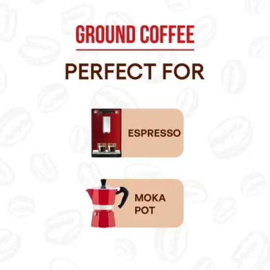 Kimbo Antica Tradizione - Ground Coffee 250g Brick image {6}