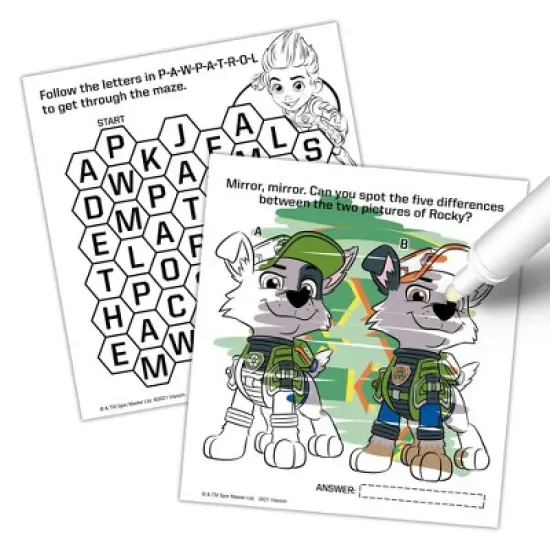 PAW Patrol Imagine Ink Coloring Book image {2}