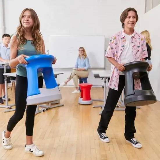 ECR4Kids Storage Wobble Stool, 18in Seat Height, Active Seating image {8}