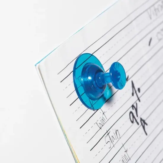 Dowling Magnets&reg; Magnet Tools Big Push Pin Magnets, 6 Per Pack, 3 Packs image {3}