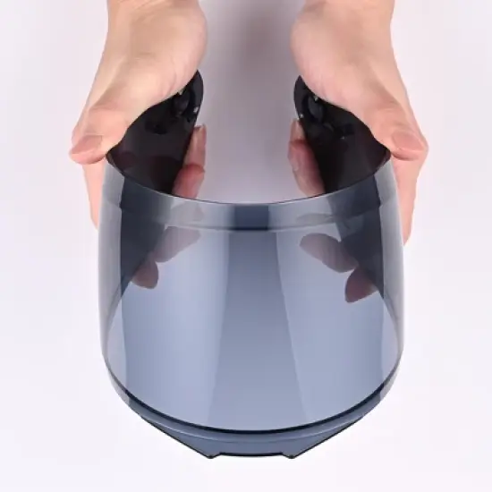 Motorcycle Helmet Visor Replacement Wind Shield for AHR RUN-F Full Face Helmet Black image {4}