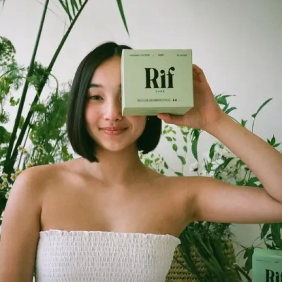 Rif Care Organic Regular Pads Multi-Pack with Wings- 42 count image {2}