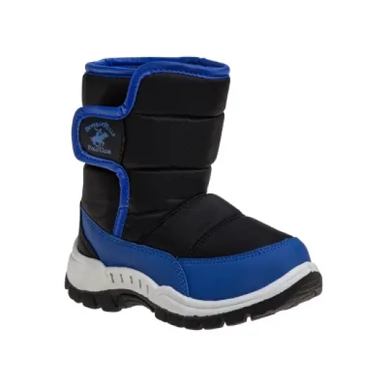Beverly Hills Unisex Boys Girls Slip Resistant Faux Fur Lined Winter Snow Boots (Little Kid) image {10}