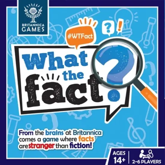 MasterPieces Kids & Family Games - What the Fact? Trivia Game image {1}