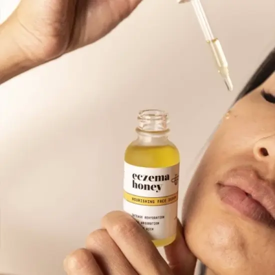 Eczema Honey Facial Serum - 1oz image {2}