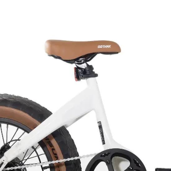 GOTRAX Adult F5 20" Step Through Electric Folding Bike - White image {5}