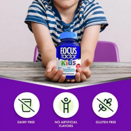 Focus Factor Kids' Vitamin Supplements - 60ct image {2}