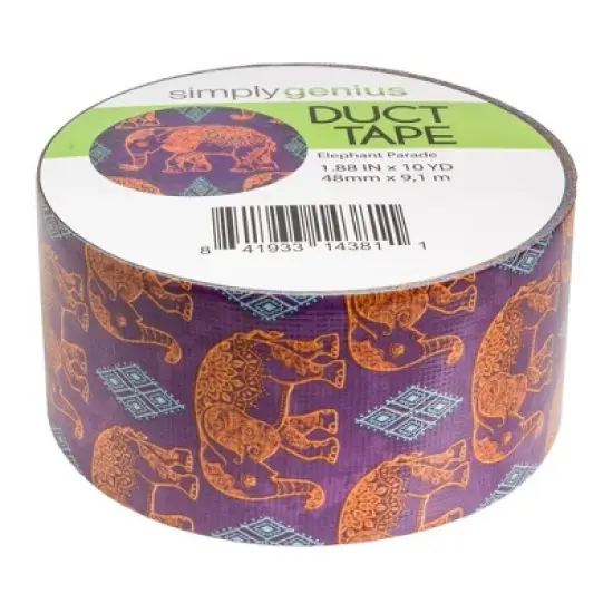 Simply Genius 12 Pack Patterned And Colored Duct Tape Variety Pack, Patterned Duct Tape, 10 Yards, 120 Yards Total, Animal Patterns image {6}