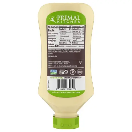 Primal Kitchen Squeeze Mayo with Avocado Oil - 17 fl oz image {1}