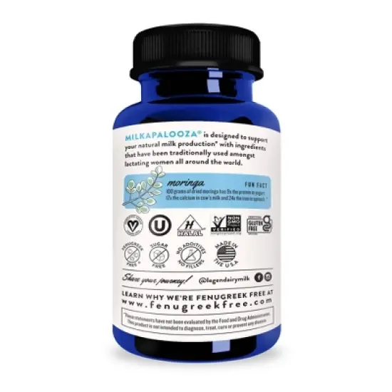 Legendairy Milk Milkapalooza Lactation Vegan Supplement  - 60ct image {1}