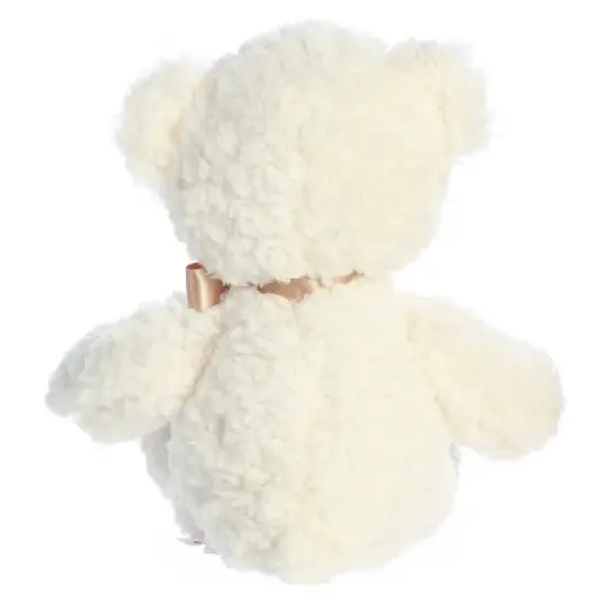 Aurora Bear 14" Ashford White Stuffed Animal image {3}