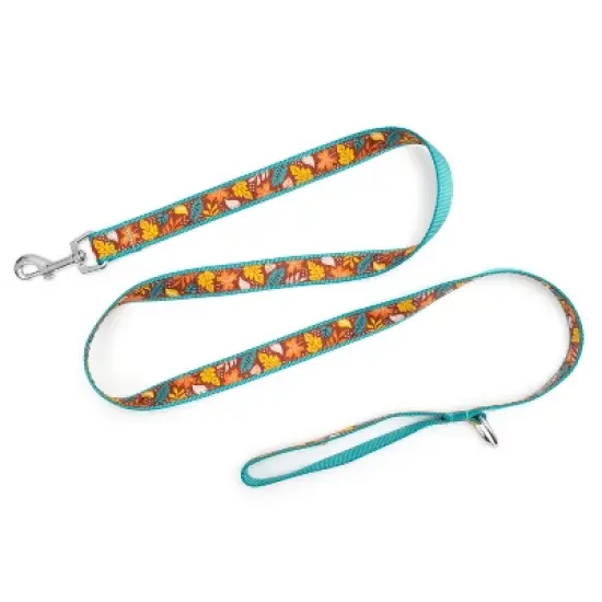 Falling Leaves Dog Leash - The Worthy Dog image {2}