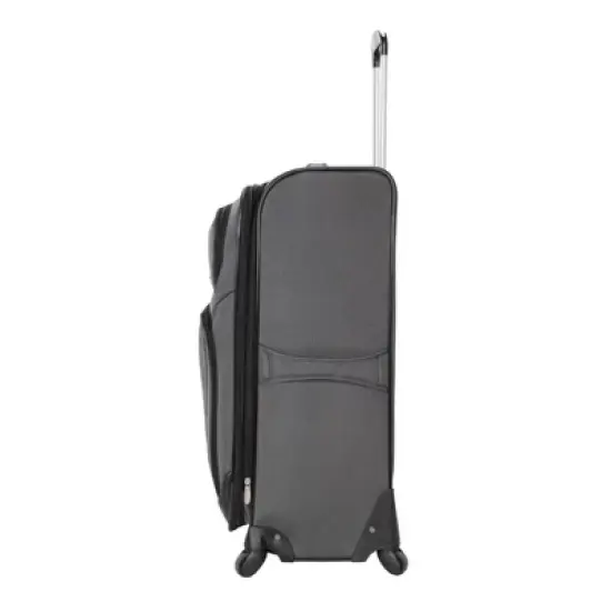 Skyline Softside Carry On Spinner Suitcase - Gray image {2}