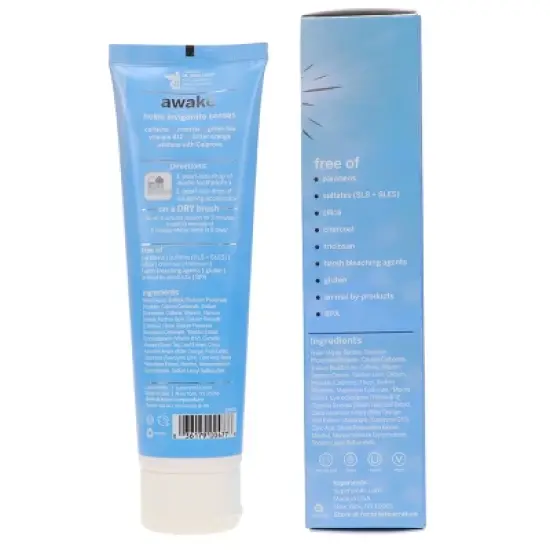 Supersmile Professional Awake Whitening Toothpaste with Caffeine Zesty Mint 4.2 oz image {1}