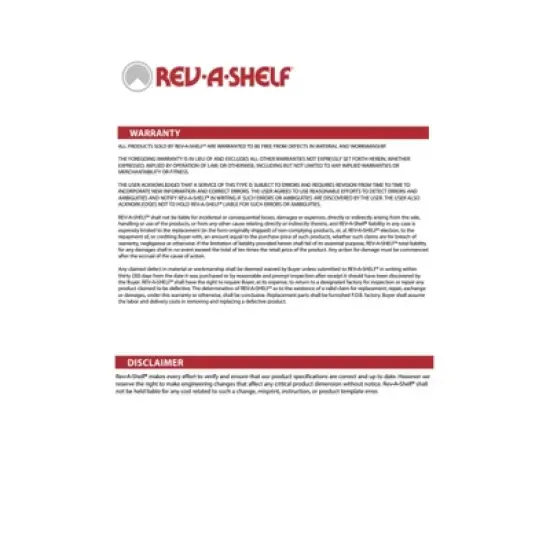 Rev-A-Shelf 4WUT-3SH Trimmable Wooden Kitchen Drawer Divider Utility Holder Cutlery Tray Organizer Insert with 7 Slots image {5}