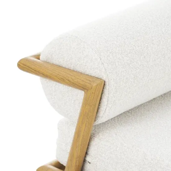 Christopher Knight Home Gretel Outdoor Modern Iron Upholstered Armless Club Chair (Set of 2) image {6}