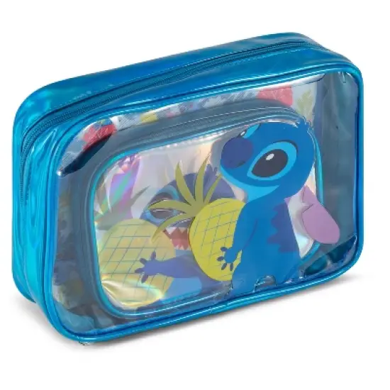 Lilo and Stitch 3 Piece Cosmetic Case Set - Blue image {2}