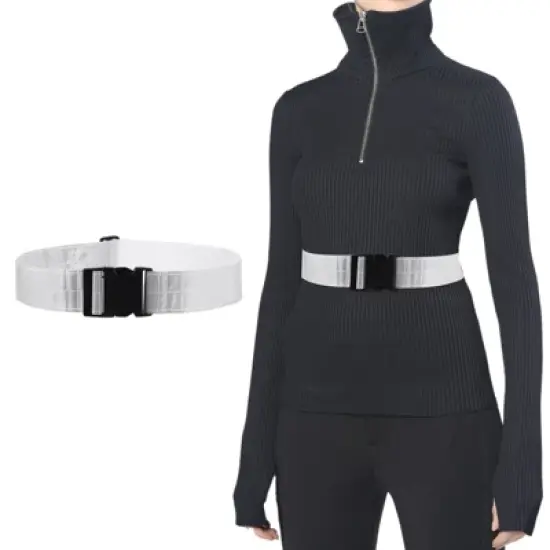 Unique Bargains Adjustable High Visibility Running Reflective Belt for Motorcycling Cycling image {10}